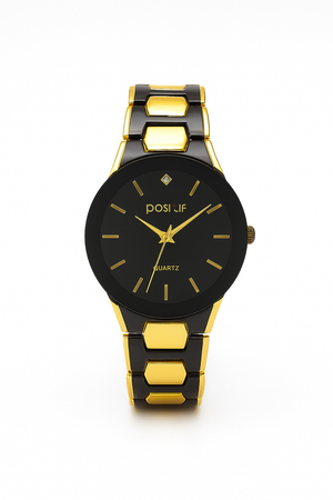 Black & Gold Luxury Look Watches - ROAD and Positif Styles - MF Collections