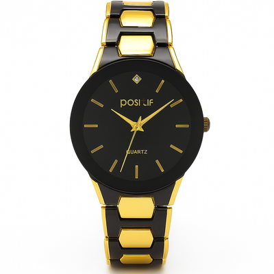 Black & Gold Luxury Look Watches - ROAD and Positif Styles - MF Collections