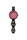Elegant Purple Dial Crystal Studded Ladies Bracelet Watch - TIME ONE - MF Collections