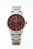 Classic Silver Bracelet Watch with Brown Dial & Small Seconds – MF collections