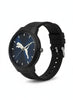 PUMA Black Silicone Strap Blue Dial Sport Watch – MF collections
