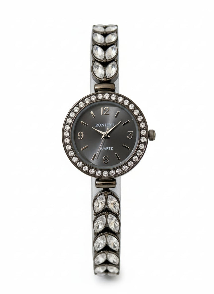 Diamond Look Marquise Stone Ladies Bangle Watch – MF collections