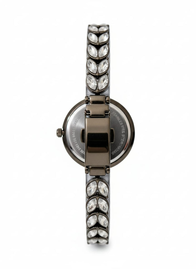 Diamond Look Marquise Stone Ladies Bangle Watch – MF collections